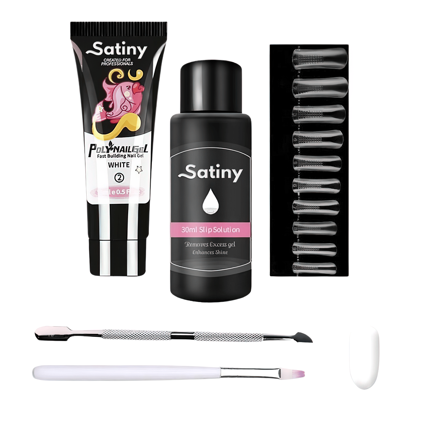 Lively® Ongles & Manucures Blanc Kit polygel de luxe | Lively®